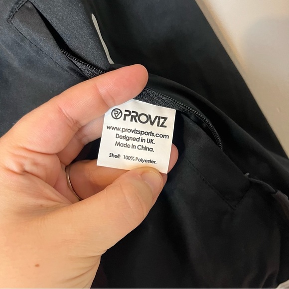 Proviz Black Reflective Visibility Vest Running Cycling Large - Picture 6 of 7